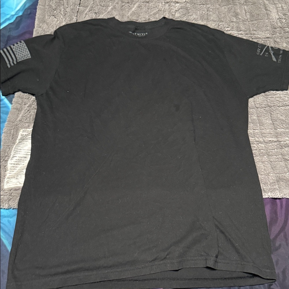 Grunt Style Black Men's Short Sleeve Tee